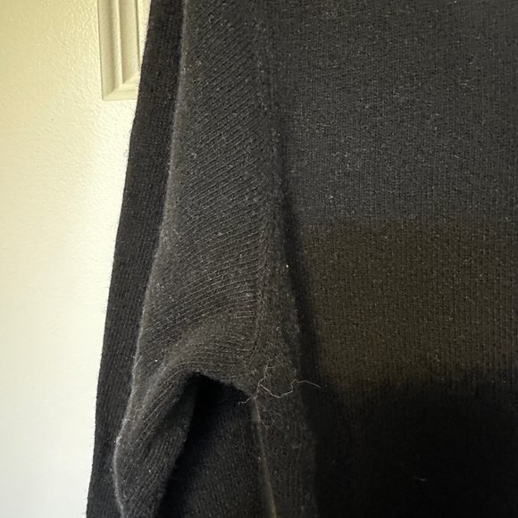 Bellina Ladies Black Round Neck Sweater - Picture 3 of 3